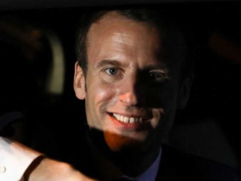 Emmanuel Macron (foto LaPresse)