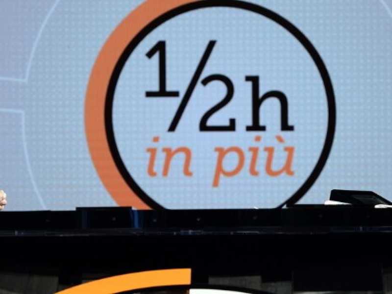 Luigi Di Maio da Lucia Annunziata (foto LaPresse)