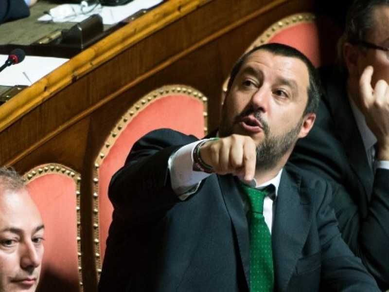 Matteo Salvini (foto LaPresse)