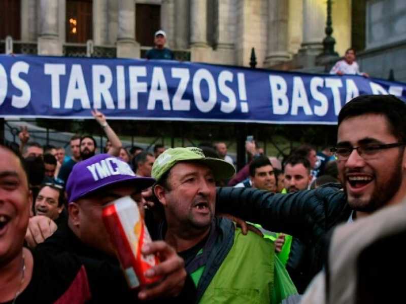 Proteste in Argentina (foto LaPresse)
