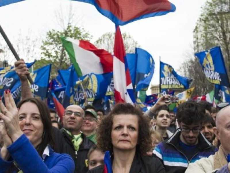 Sovranisti che non utilizzano l'italiano