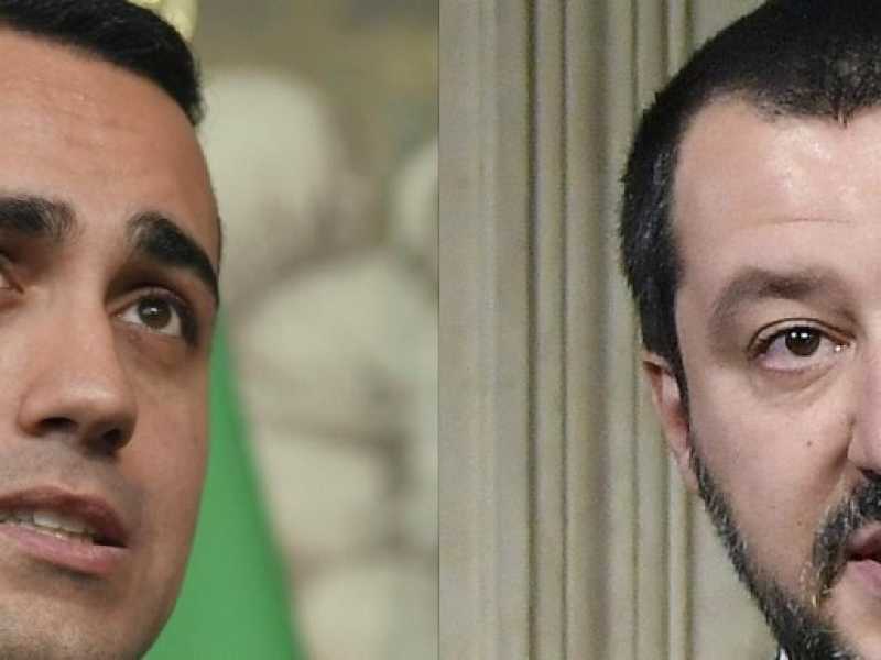 Luigi Di Maio e Matteo Salvini