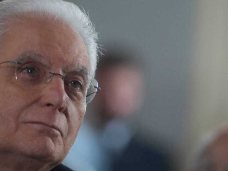 Sergio Mattarella (foto LaPresse)