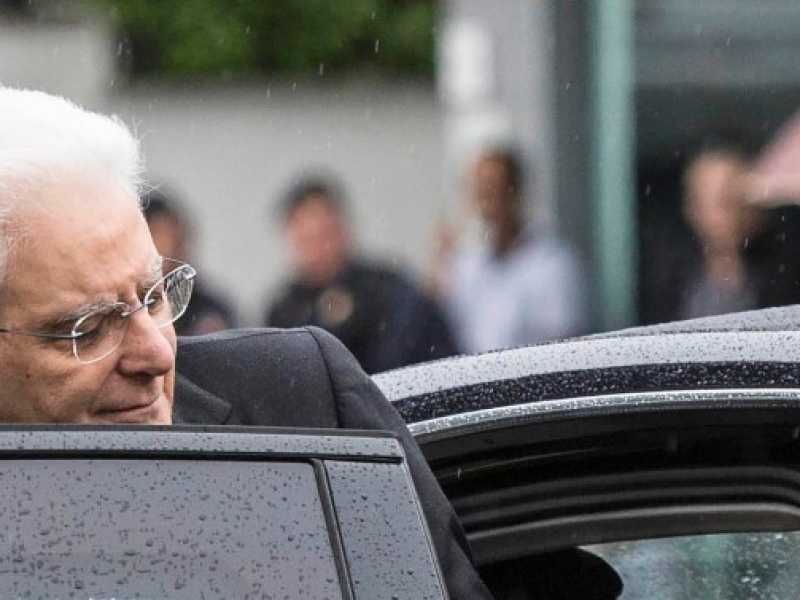 Sergio Mattarella (foto LaPresse)