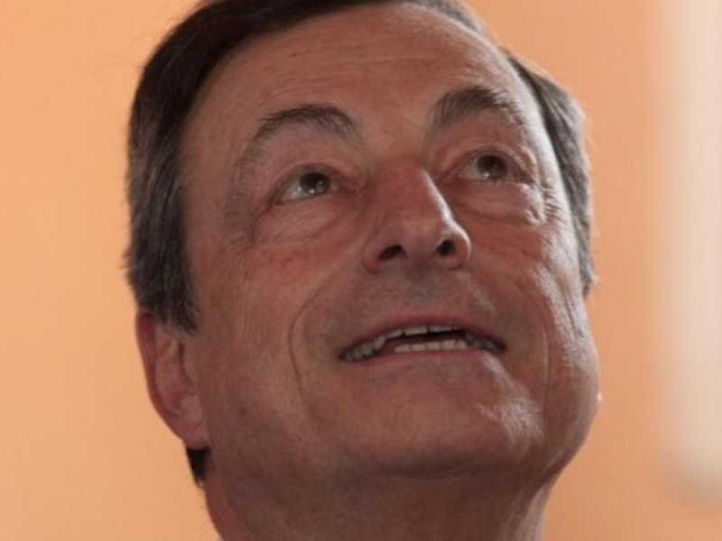 Mario Draghi (foto LaPresse) 