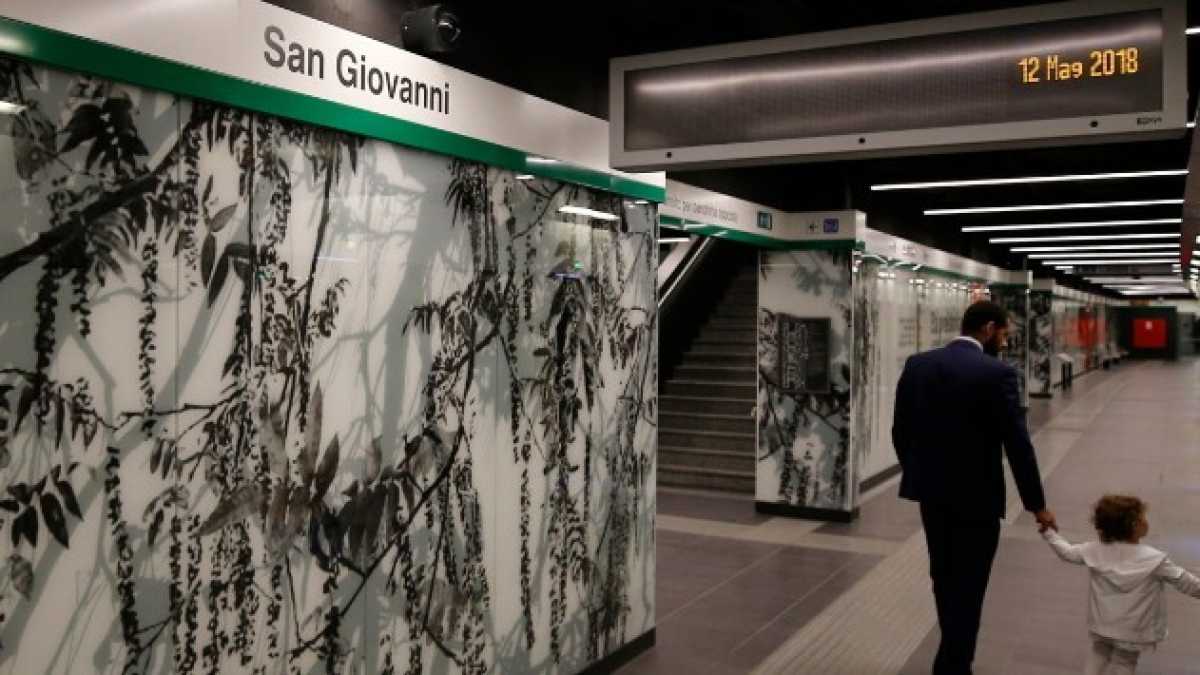 Immagine di Flânerie in metropolitana. La stazione di San Giovanni non sembra Roma