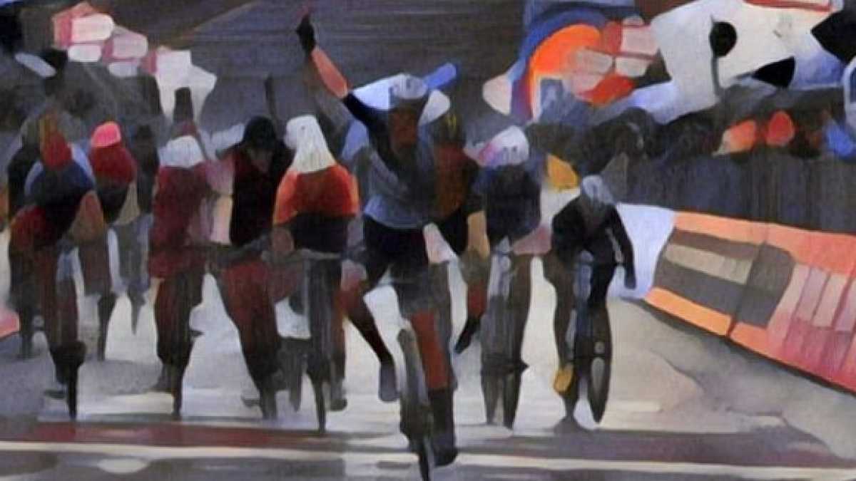 Immagine di Bennett balla tra le pozzanghere di Imola: doppietta al Giro