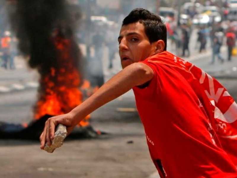 Nuove violenze a Gaza per l'anniversario della Nakba (foto LaPresse)