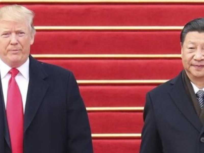 Donald Trump e Xi Jinping (foto LaPresse)