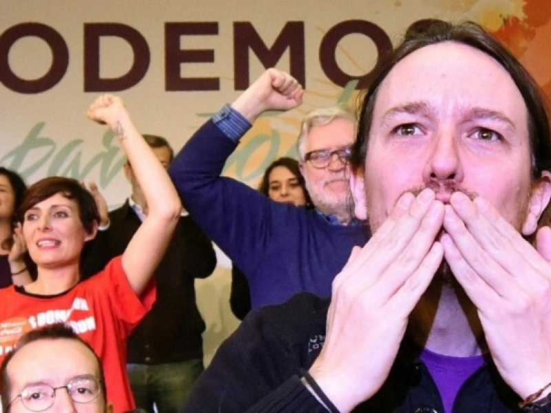 Pablo Iglesias (foto LaPresse)