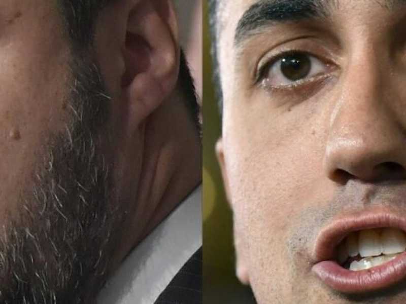 Matteo Salvini e Luigi Di Maio (foto LaPresse)