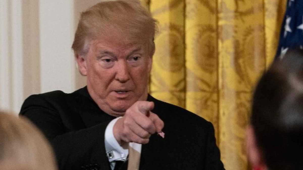 Immagine di Trump al contrattacco