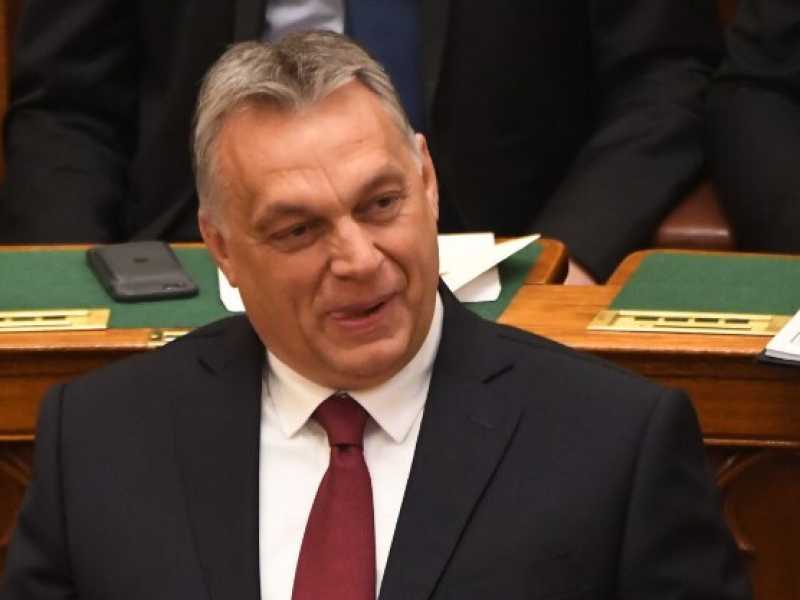 Il premier ungherese Viktor Orb&aacute;n (foto LaPresse)