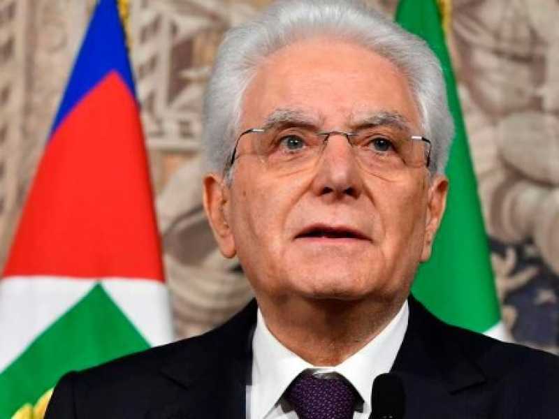 Sergio Mattarella (foto LaPresse)