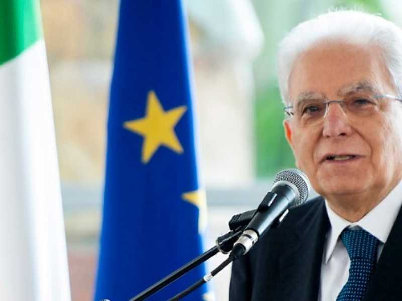Sergio Mattarella (foto LaPresse)