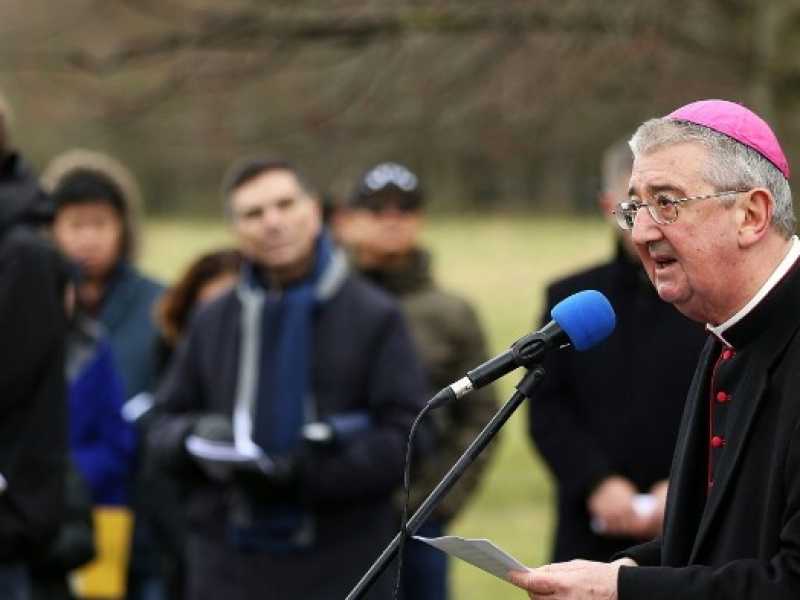 L&rsquo;arcivescovo di Dublino, Diarmuid Martin (foto LaPresse)