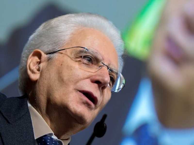 Sergio Mattarella (foto LaPresse)