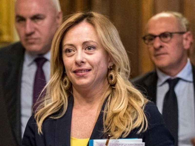 Giorgia Meloni (foto LaPresse)