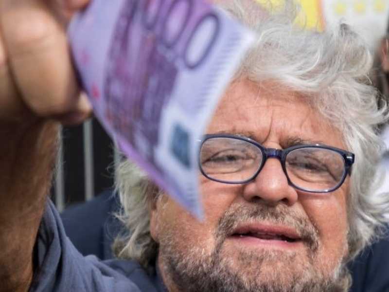 Beppe Grillo (Foto LaPresse)