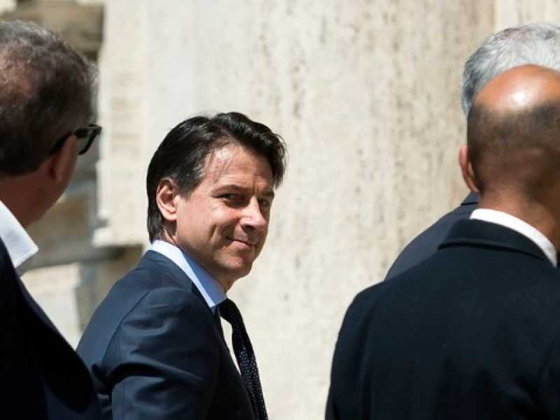 Giuseppe Conte (foto LaPresse)