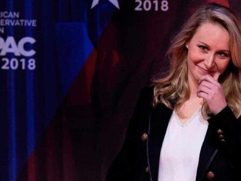 Marion Le Pen. Foto LaPresse