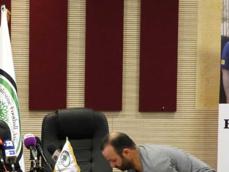 Il presidente della Federcalcio palestinese, Jibril Rajoub (foto LaPresse)