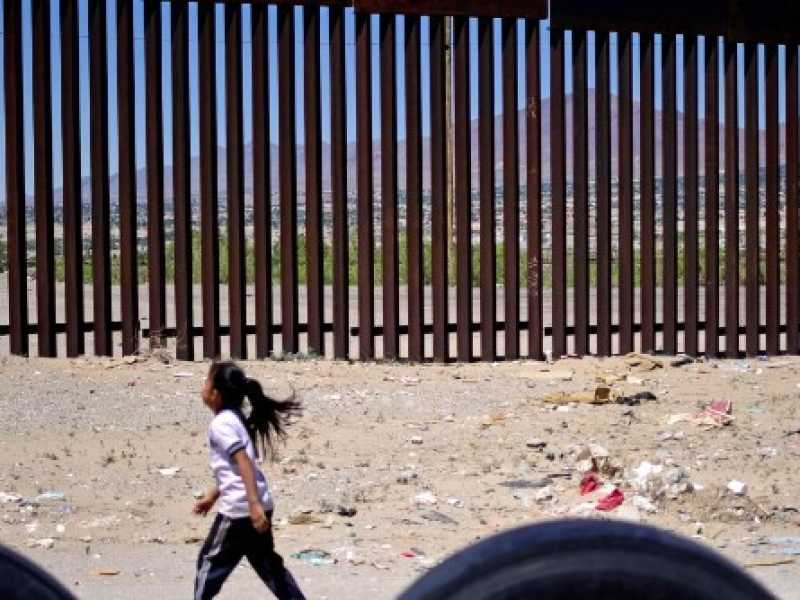 Il muro di confine tra Messico e Stati Uniti (LaPresse)