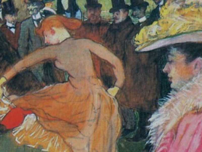 "Al Moulin Rouge" di Henri de Toulouse-Lautrec
