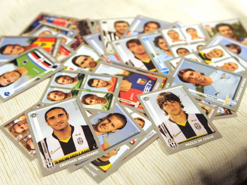 Figurine Panini, calciatori 2008 2009 (LaPresse)