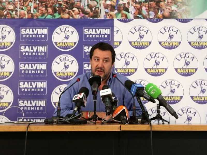 Matteo Salvini (foto LaPresse)