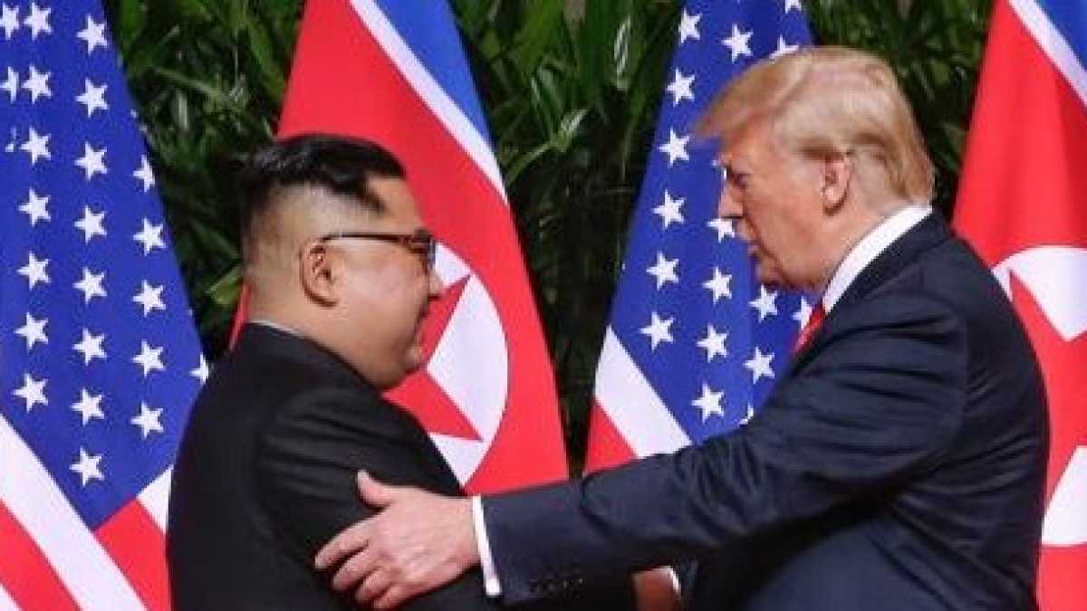Immagine di Trump e Kim firmano un accordo per la pace - FOTO - VIDEO
