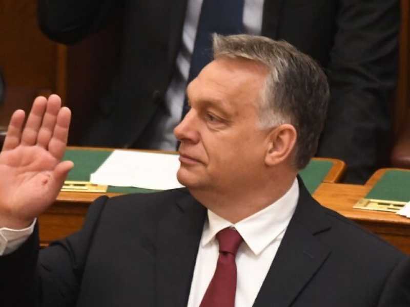 Viktor Orban (foto LaPresse)
