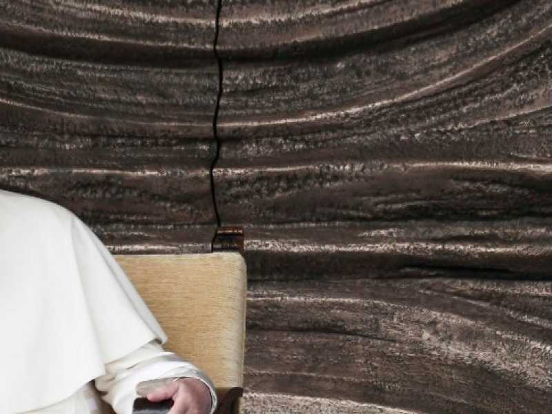 La visita di Papa Francesco a Loppiano (foto LaPresse)
