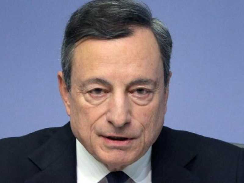 Mario Draghi (foto LaPresse)