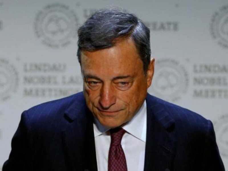 Mario Draghi (foto LaPresse)