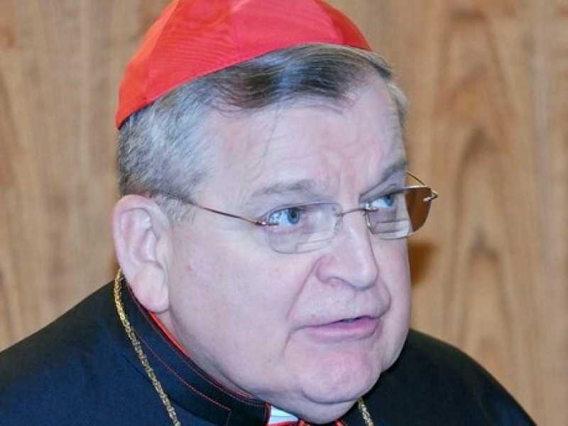 Raymond Leo Burke (foto LaPresse)