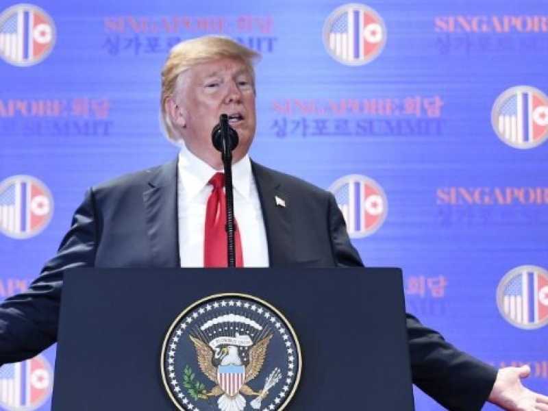 Donald Trump (foto LaPresse)