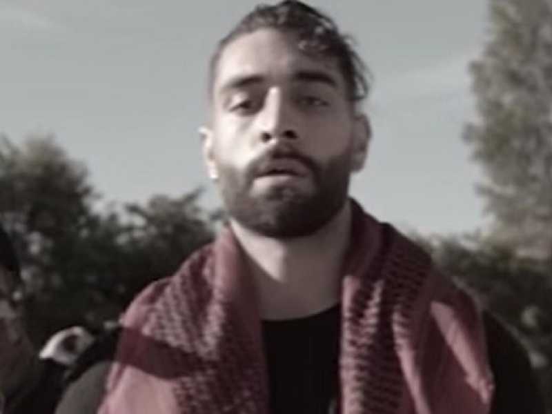 Il rapper Kaveh Kholardi