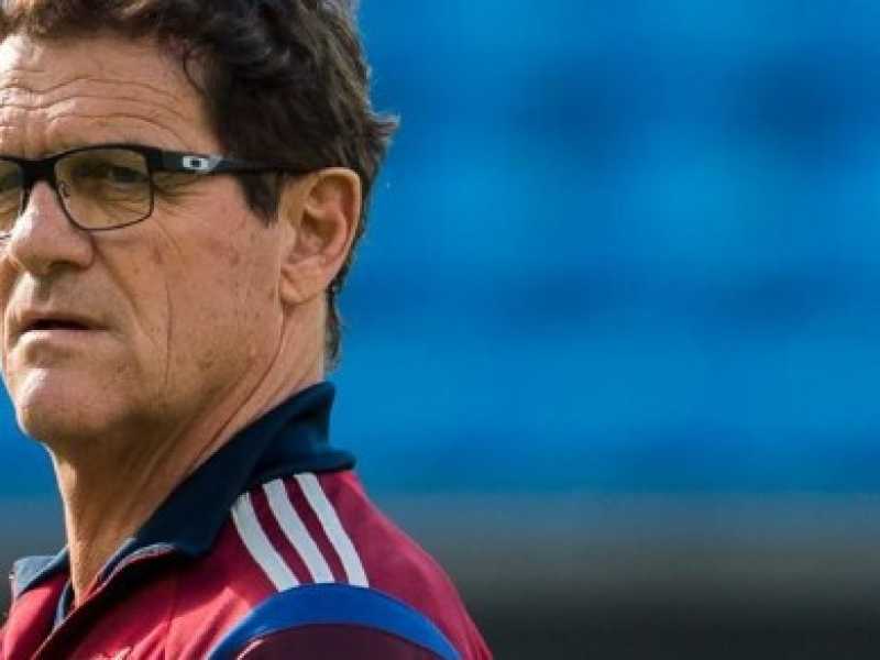 Fabio Capello durante il periodo alla guida della Nazionale russa (foto LaPresse)