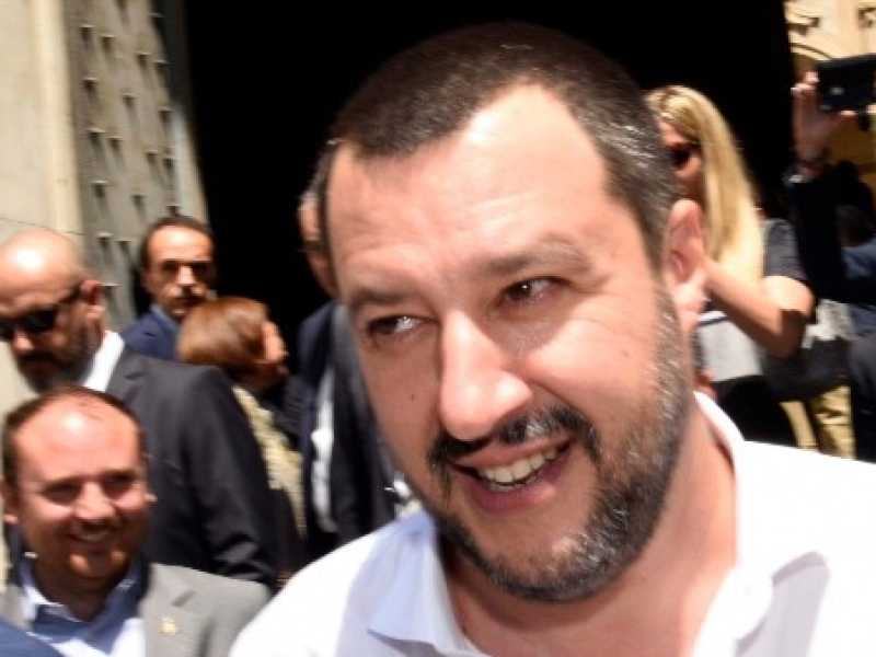 Matteo Salvini (foto LaPresse)