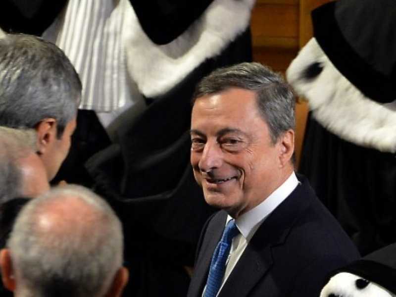 Mario Draghi (foto LaPresse)