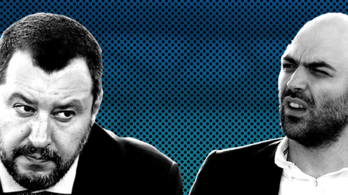 Immagine di Le fesserie di Salvini sulla scorta di Saviano