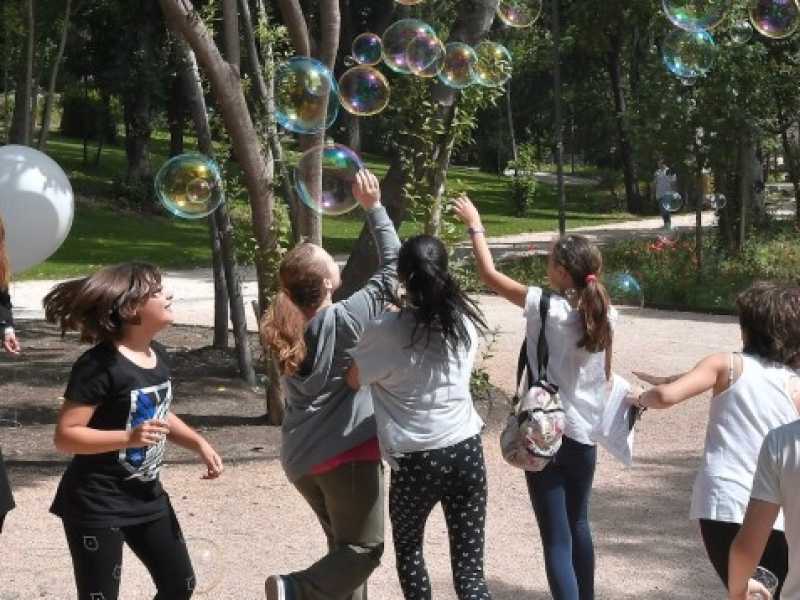 Roma. Inaugurazione parco Villa Blanc della Luiss, piazza Winckelmann (foto LaPresse)