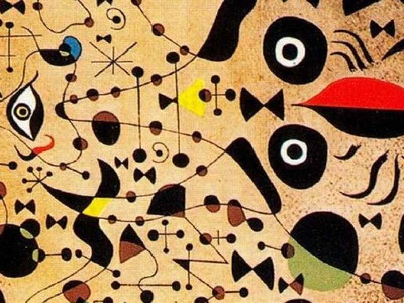  L'uccello Meraviglioso Rivela l'Ignoto a una Coppia di Amanti (Della serie Le Costellazioni). 1941 