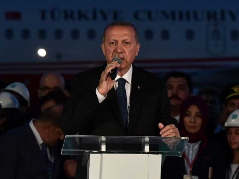 Recep Tayyip Erdogan (foto LaPresse)