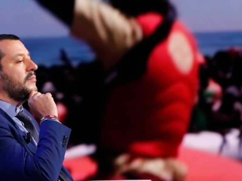 Matteo Salvini ospite a Porta a porta
