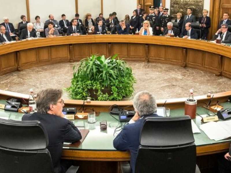 Il plenum straordinario del Csm riunito a Palazzo dei Marescialli (foto LaPresse)
