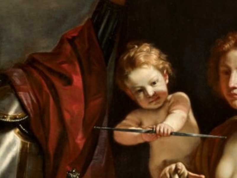 Venere, Marte e Amore, capolavoro del Guercino