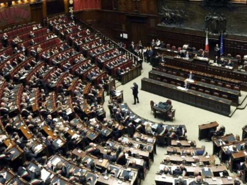 La Camera dei deputati (foto LaPresse)