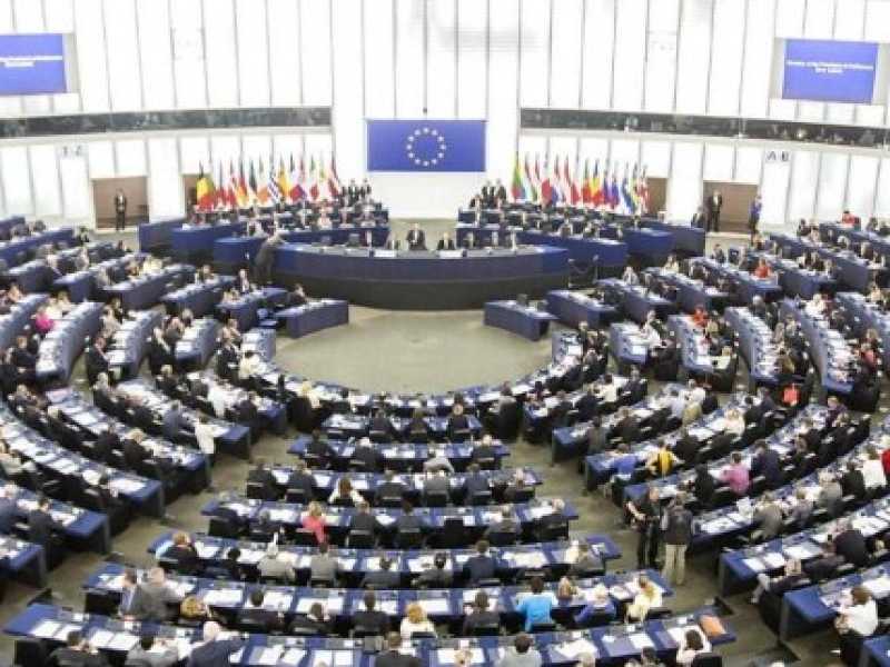 Il parlamento europeo (foto LaPresse)